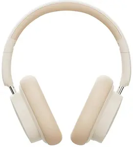 Bluetooth sluchátka Baseus Bowie D05 krémově bílé