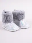 Dětské dívčí boty Yoclub Kids na suchý zip OBO-0190G-4500