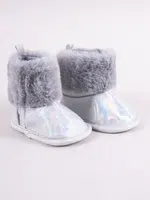 Dětské dívčí boty Yoclub Kids na suchý zip OBO-0190G-4500