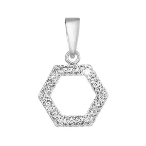 Evolution Group - Pavona Stříbrný přívěsek s krystaly Swarovski 74073.1