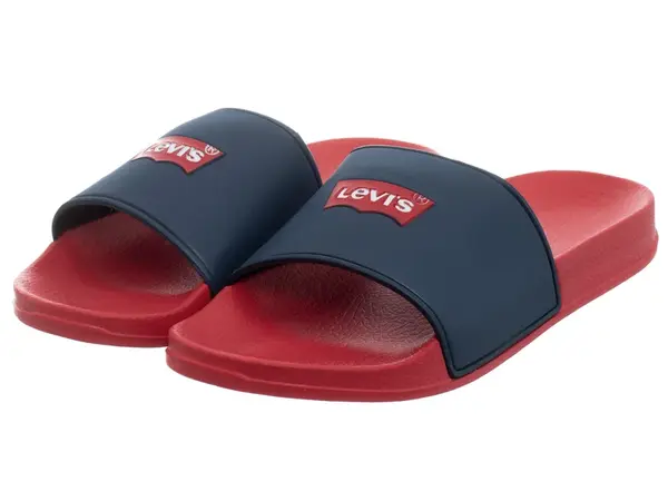 Dámské žabky Levi's - Navy Red