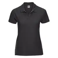 Ultimate Russell Women's Black Polo Shirt