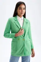 DEFACTO Oversize Fit Krepové Sako
