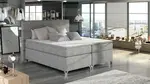 Boxspring Amadeo Rozměr: 160 x 200 cm, látka: Sawana 21, Varianta: S LED osvětlení