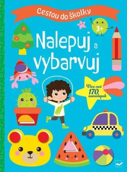 Cestou do školky Nalepuj a vybarvuj (3+)