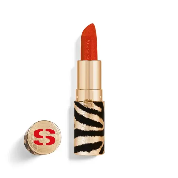 Sisley PHYTO-ROUGE VELVET Sametová matná rtěnka poskytující dvojí ochranu - 30 Orange Spice 3 g