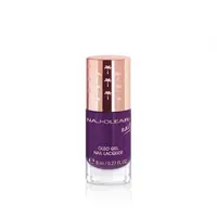 Naj-Oleari Oleo gel Nail Lacquer lak na nehty s gelovým efektem - 28 eggplant purple 8 ml