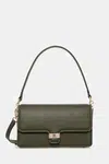 Kabelka Tommy Hilfiger zelená barva, AW0AW18029