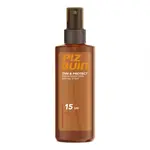 Piz Buin Tan & Protect Oil Spray SPF 15 opalovací olej urychlující opalování SPF 15 150 ml