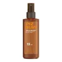 Piz Buin Tan & Protect Oil Spray SPF 15 opalovací olej urychlující opalování SPF 15 150 ml