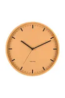 Nástěnné hodiny Karlsson Cool Retro 30 cm oranžová barva