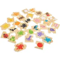 Bigjigs Toys Didaktické puzzle Farby