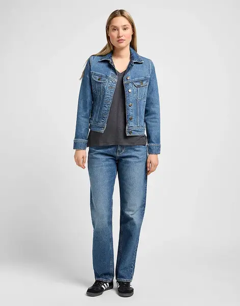 Džínová bunda LEE RIDER JACKET CLASSIC INDIGO 112341297 Velikost: XL