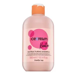 Inebrya Ice Cream Keratin Restructuring Shampoo vyživující šampon proti krepatění vlasů 300 ml