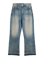 Bershka Džínsy  modrá denim