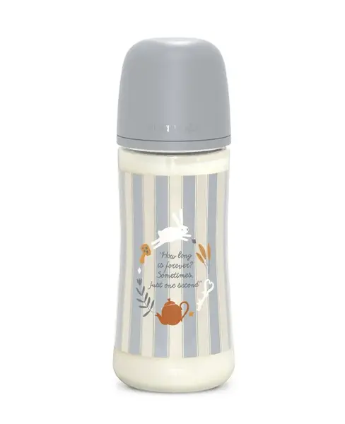 Suavinex Wonderland Kojenecká láhev průtok L 6m+ 360 ml 1 ks modrá