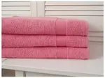 Osuška ADRIA 70x140 cm růžová, 100% bavlna