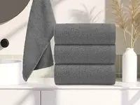 Detský uterák Bella sivý 30x50 cm, 100% bavlna