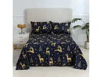 Plachta a obliečka na vankúš GOLDEN DEER Rozmer: 50 x 70 cm | 140 x 240 cm