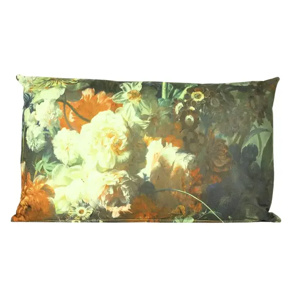 Vonkajší vankúš s kvetmi ANNAS 30x50 cm, farebný