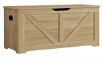 Úložný box LEHAC s vekom 100x46cm, dub sonoma