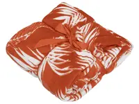 Červená mikroplyšová deka FIEN, 150x200 cm