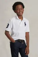 Detská bavlnená polokošeľa Polo Ralph Lauren