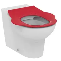 Ideal Standard Contour 21 wc doska z duroplastu v červenej farbe S4542GQ