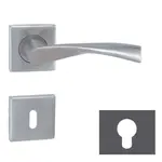 Kľučka Naturel Tornado brúsená nerez WB