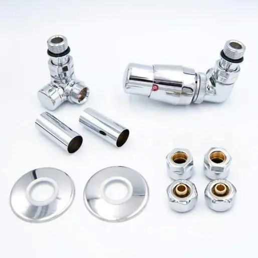 HOPA Classic-Set ventil pre ústredné vykurovanie chróm VENTILVISIONSETC