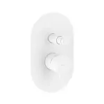 Ravak Espirit sprchová a vaňová batéria bez podomietkového telesa biela matná X070247