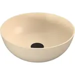 Polysan Banera umývadlo na dosku 39x39 cm béžová mat bez prepadu 14337.81