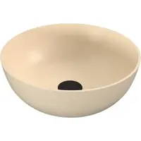 Polysan Banera umývadlo na dosku 39x39 cm béžová mat bez prepadu 14337.81