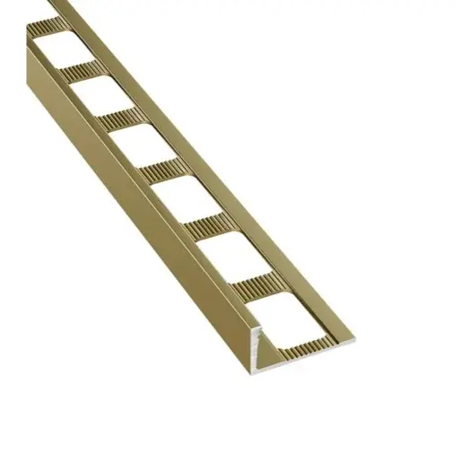 Lišta ukončovací "L" Havos, hliník elox, dĺžka 250 cm, výška hrany 11 mm, ALEZ11250