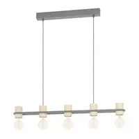 Závesné osvetlenie Eglo CHIEVELEY čierna 43541