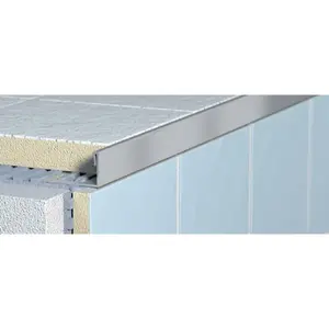 Lišta ukončovací "L" Havos lesk, nerez, dĺžka 250 cm, výška hrany 15 mm, NRZ15250