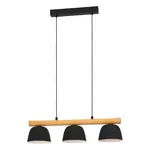 Závesné osvetlenie Eglo SHERBURN čierna 43739