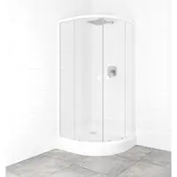 Set sprchovacieho kúta a vaničky, štvrťkruh 90x90 cm Multi Basic SIKOBKMUS90CH0