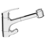 Hansa Mix drezová batéria s vyťahovacou spŕškou, 2 prúdy chróm 01392183