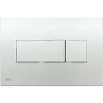 Ovládacie tlačidlo Alca plast chróm lesk M371