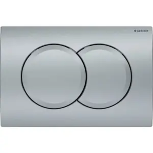 Geberit Delta01 ovládacie tlačidlo plast chróm matný 115.107.46.1