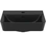 Ideal Standard Connect Air umývadlo 40x34 cm černá otvor pre batériu uprostred E0307V3