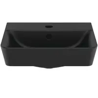 Umývadlo Ideal Standard Connect Air 40x34 cm černá otvor pre batériu vpravo E0307V3