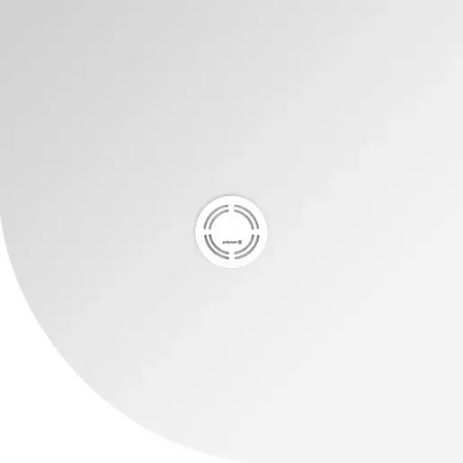 Polysan Flexia sprchová vanička štvrťkruhová 90x90 cm liaty mramor 91181