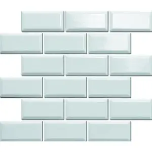 Keramická mozaika Premium Mosaic biela 30x30 cm lesk MOS4595WH
