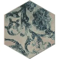 Dekor Cir Miami blue hexagon colins 24x27,7 cm mat 1064136