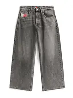 Tommy Jeans Džínsy 'CHARLIE'  sivý denim