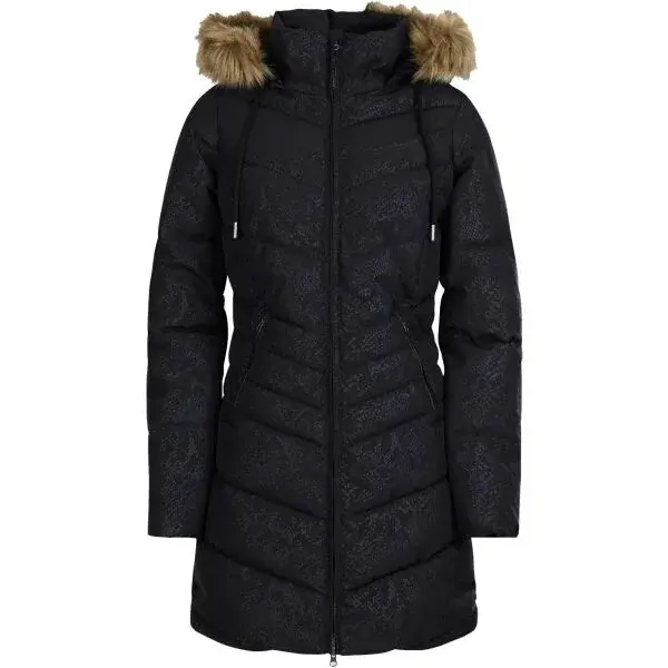 FUNDANGO PUPPIS PADDED JACKET Dámsky zimný kabát, čierna, veľkosť