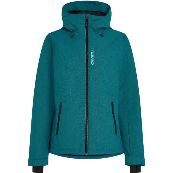O'Neill FWC'CRUZ MELANGE Dámská lyžařská/snowboardová bunda, tyrkysová, velikost