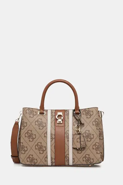 Kabelka Guess ERENIA béžová barva, HWSO78 38060